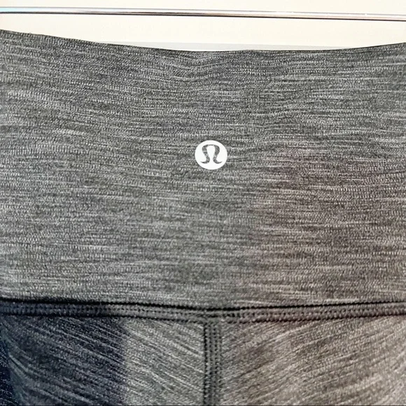Lululemon Wunder Under Hi-Rise Brushed Full-On Luxtreme 25” Heathered Black - Picture 4 of 9